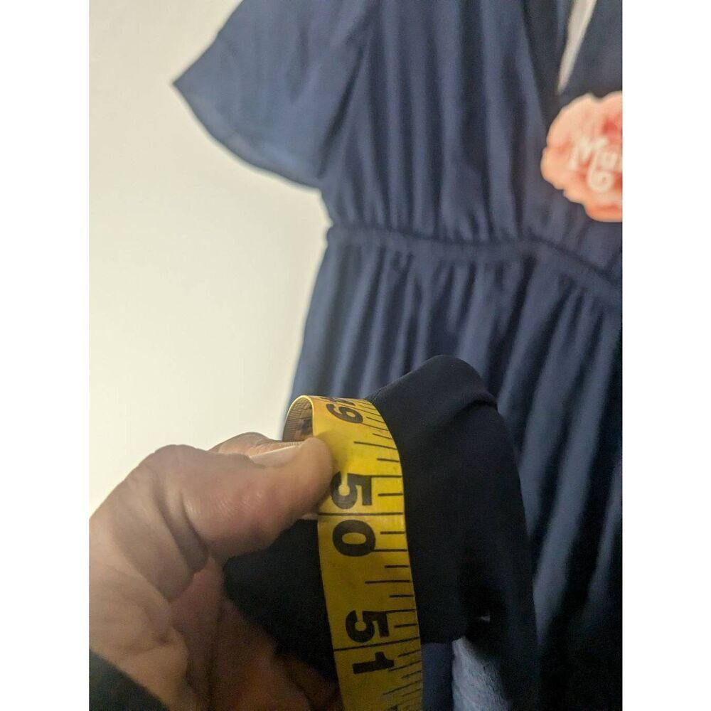 NWT Show Me Your Mumu Navy Emily Maxi Dress Weddings S Small 4 6 - Picture 10 of 10